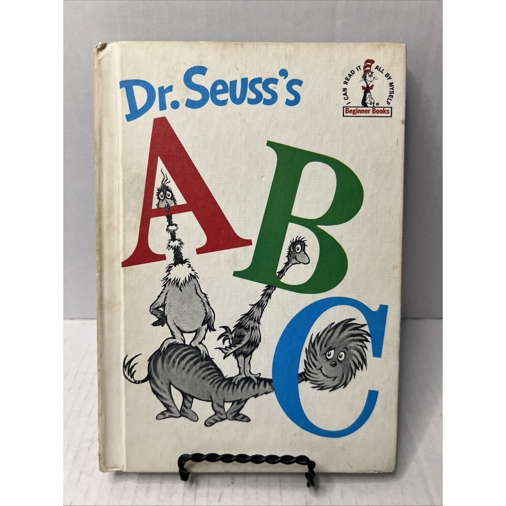 Vintage Dr. Seuss Book Club Edition Dr. Suess's‎ ABC 1963 Hardcover